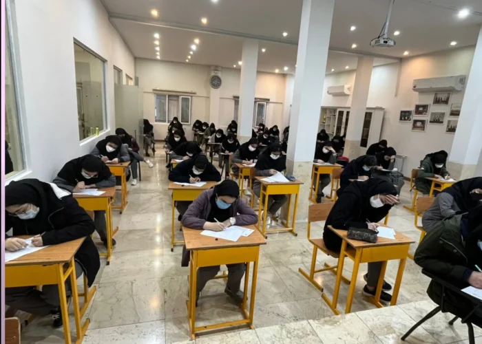 برنامه‌ریزی تحصیلی منظم دانش‌آموزان در مدرسه دخترانه روشنگران منطقه ۳ تهران