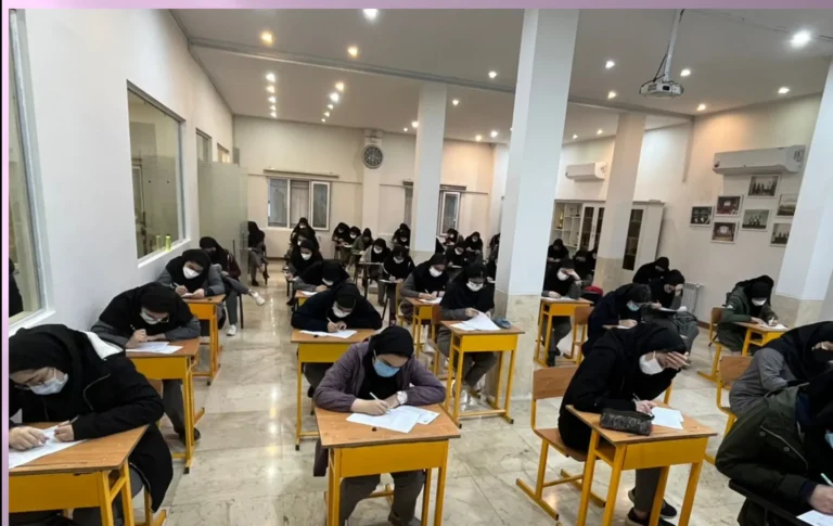 برنامه‌ریزی تحصیلی منظم دانش‌آموزان در مدرسه دخترانه روشنگران منطقه ۳ تهران